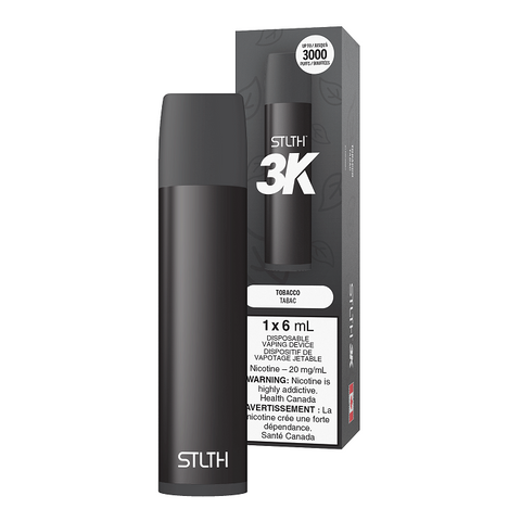 Stamped STLTH 3K DISPOSABLE Tobacco 6ml