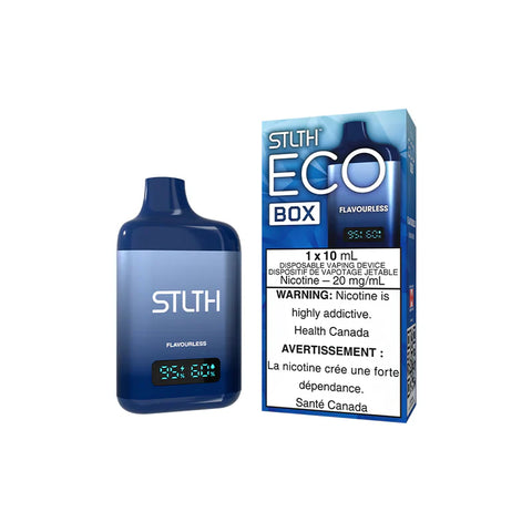 Stamped STLTH ECO BOX DISPOSABLE - FLAVOURLESS