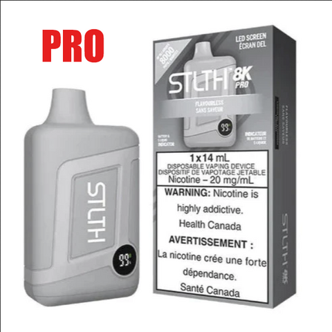 Stamped STLTH BOX 8K DISPOSABLE PRO FLAVOURLESS 14ml