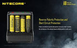 Nitecore Intellicharger I8 Li-ion NiMH Battery 8-slot Charger